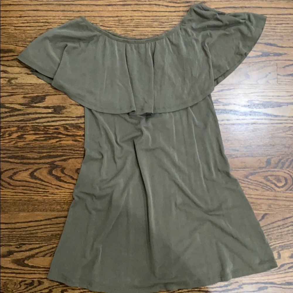 Off the shoulder dress